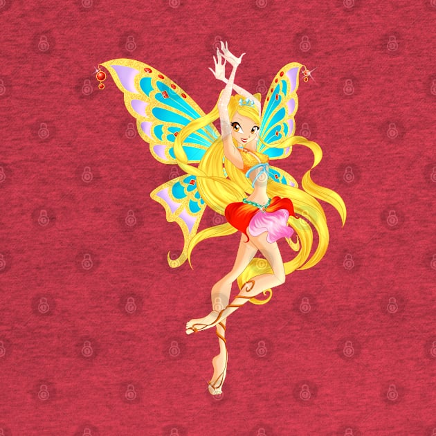 Winx Club - Stella Enchantix by Nykos